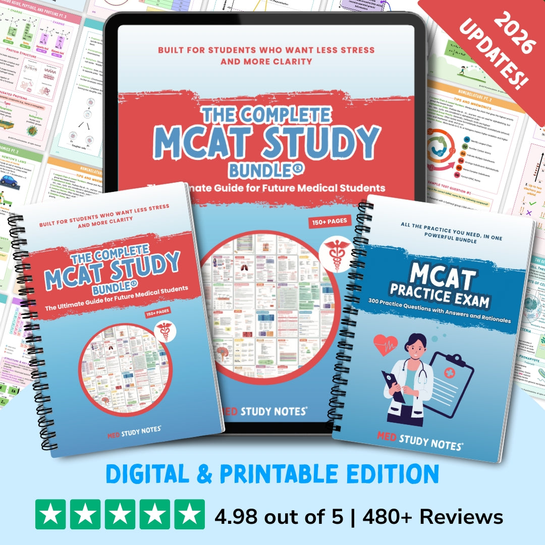 THE COMPLETE MCAT STUDY BUNDLE