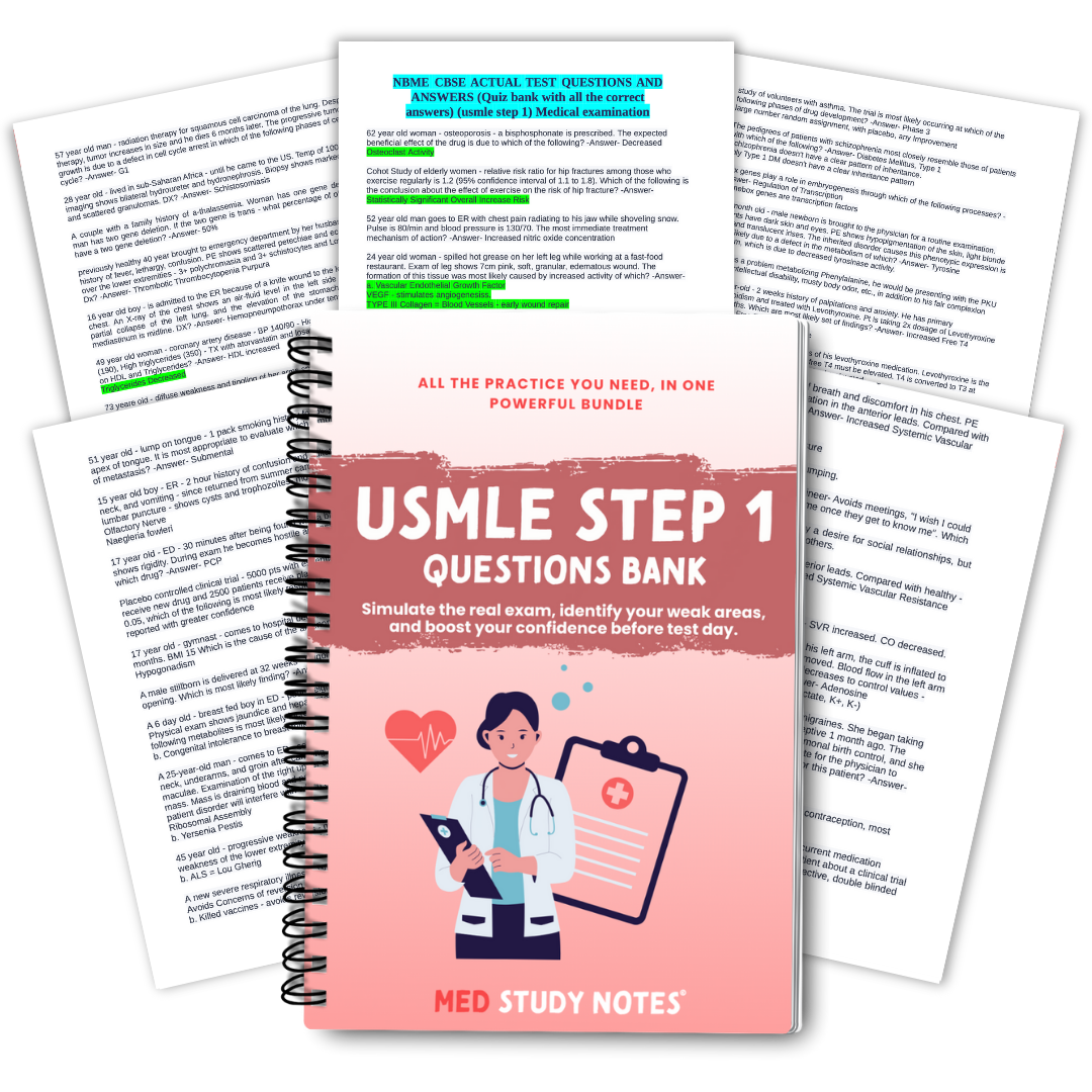 USMLE STEP 1 QUESTIONS BANK