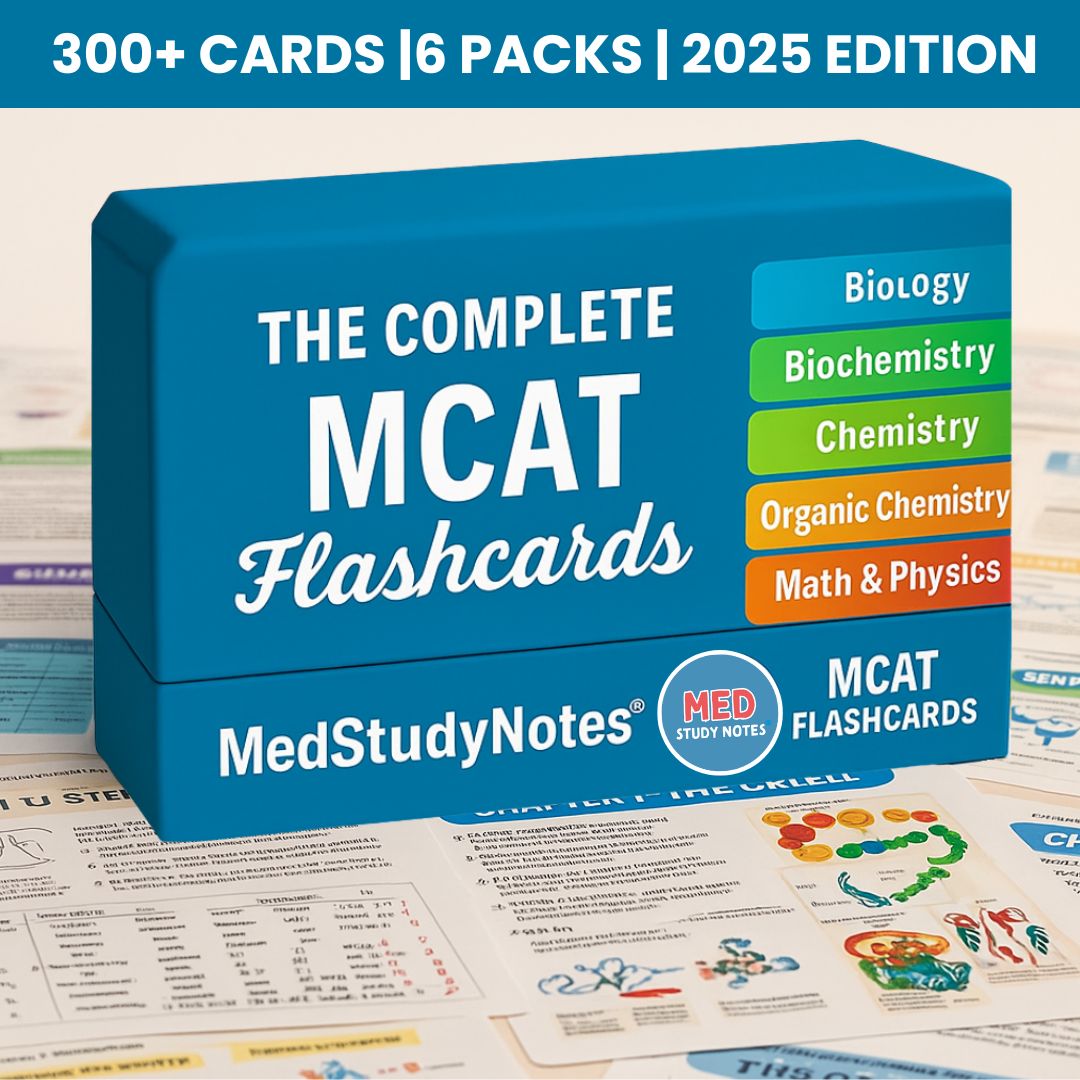 The Complete MCAT Flashcards Bundle