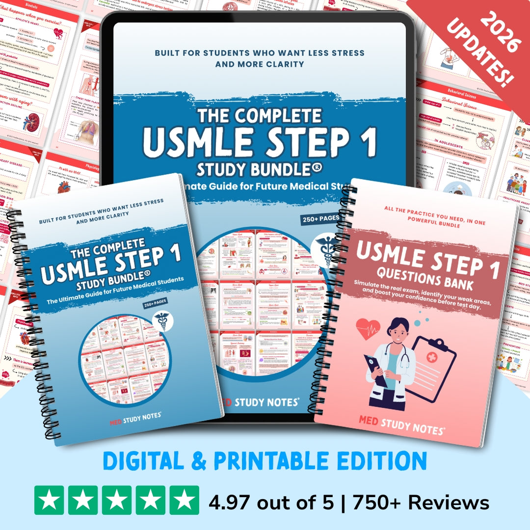 THE COMPLETE USMLE STEP 1 STUDY BUNDLE